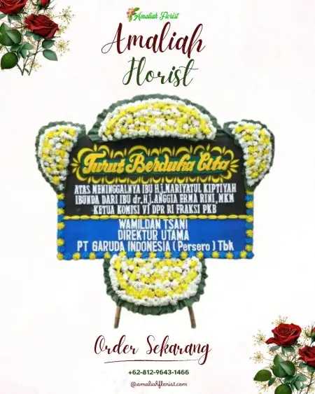 Papan Bunga Duka Juwiran